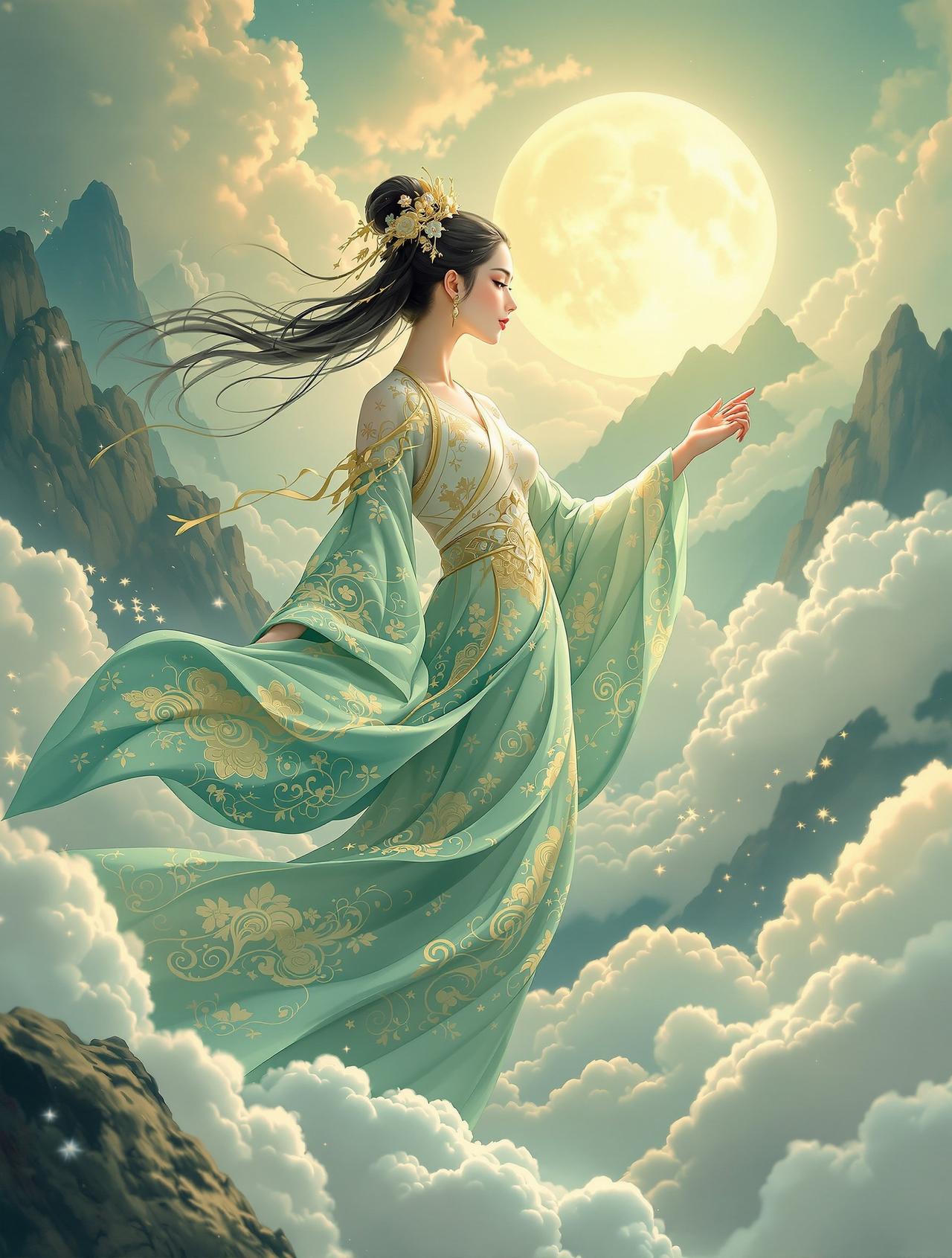 ai网站《风华录》海报 - 古装、奇幻题材短剧